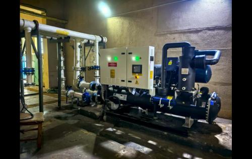 綠色升級(jí)！碩達(dá)智水為大連大開(kāi)污水處理有限公司打造高效水源熱泵系統(tǒng)