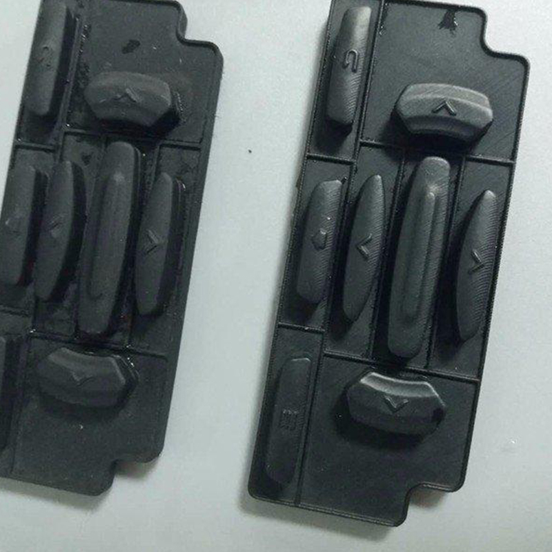 復(fù)模工藝黑色橡膠手板